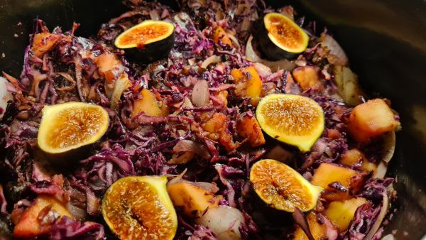 Red Cabbage Carribean Provencial style