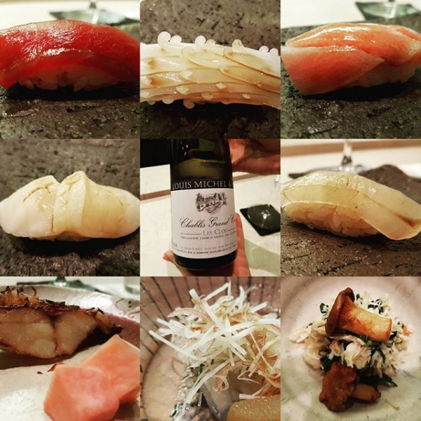 A night in #sushi-b #paris #bravo #delicious