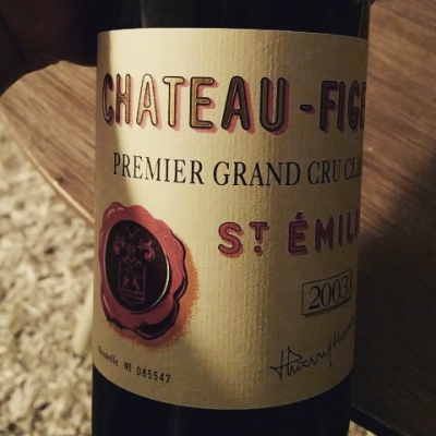 Oh my god. Great wine 2003, wow