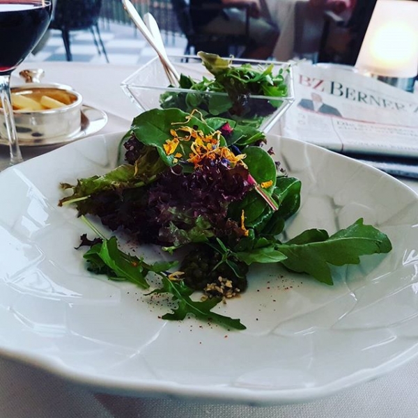 The perfect green salad? Go Bellevue #bern