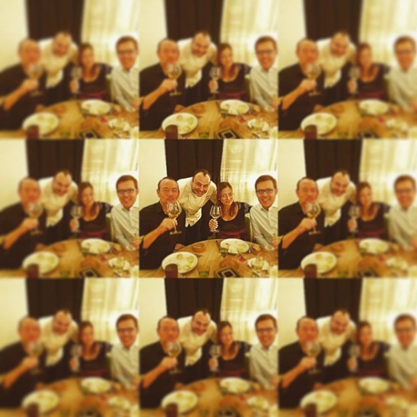Dinner with #friends #bravo #neuviemeart
