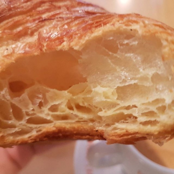 Excellent butter #croissant #lausanne #switzerland